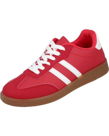 Sportivo per Donna L&R SHOES LR SHOES T003 ZAPATILLAS CASUAL DE MUJER ROJO