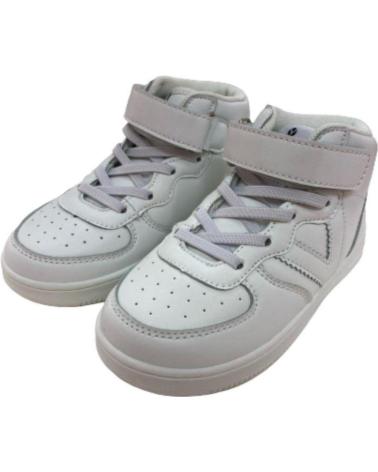 Sportivo per Bambina e Bambino VICTORIA BOTIN BLANCO CORDON ELASTICO Y VELCRO