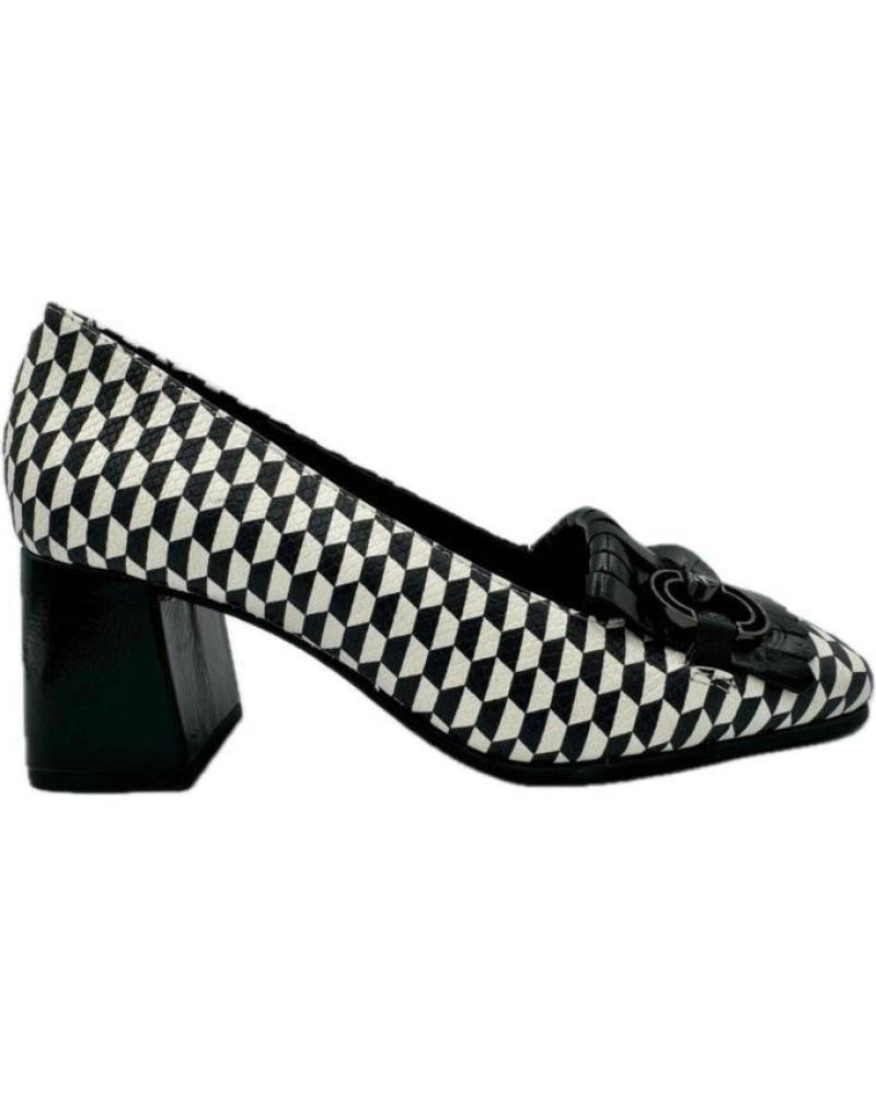 Woman shoes PEDRO MIRALLES ZAPATOS HEXAGONO -NEGRO DE BLANCO