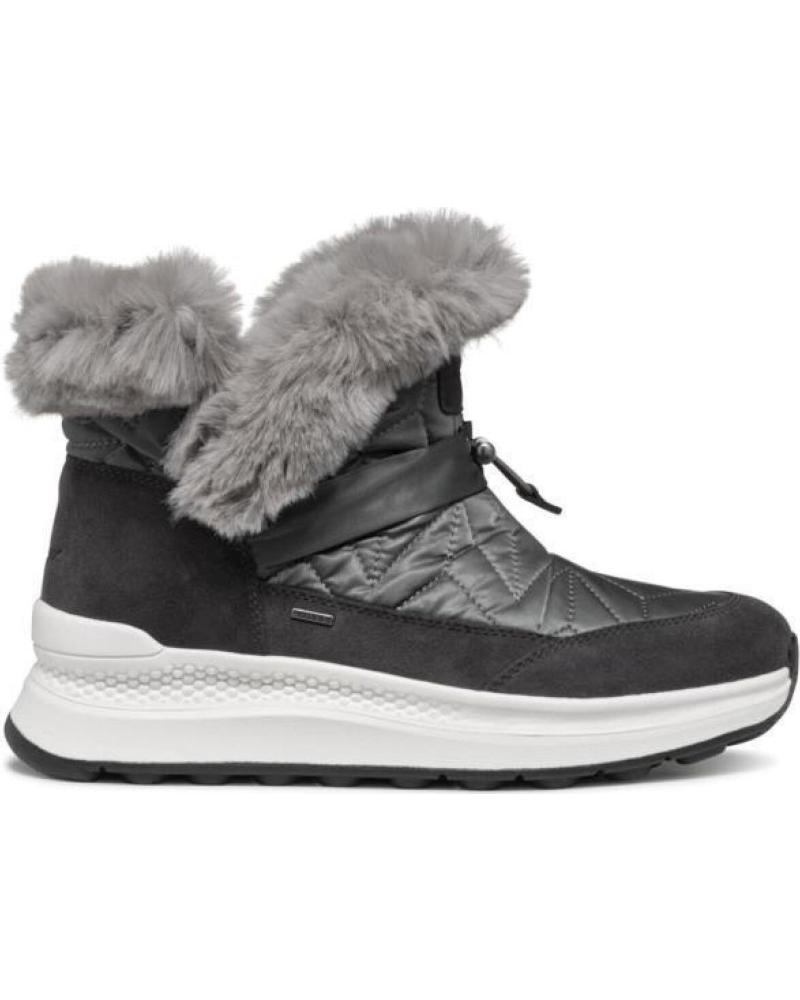 Stiefel für Damen GEOX BOTAS BAJAS SPHERICA ACTIF AMPHIBIOX GRAFITO DE GRIS