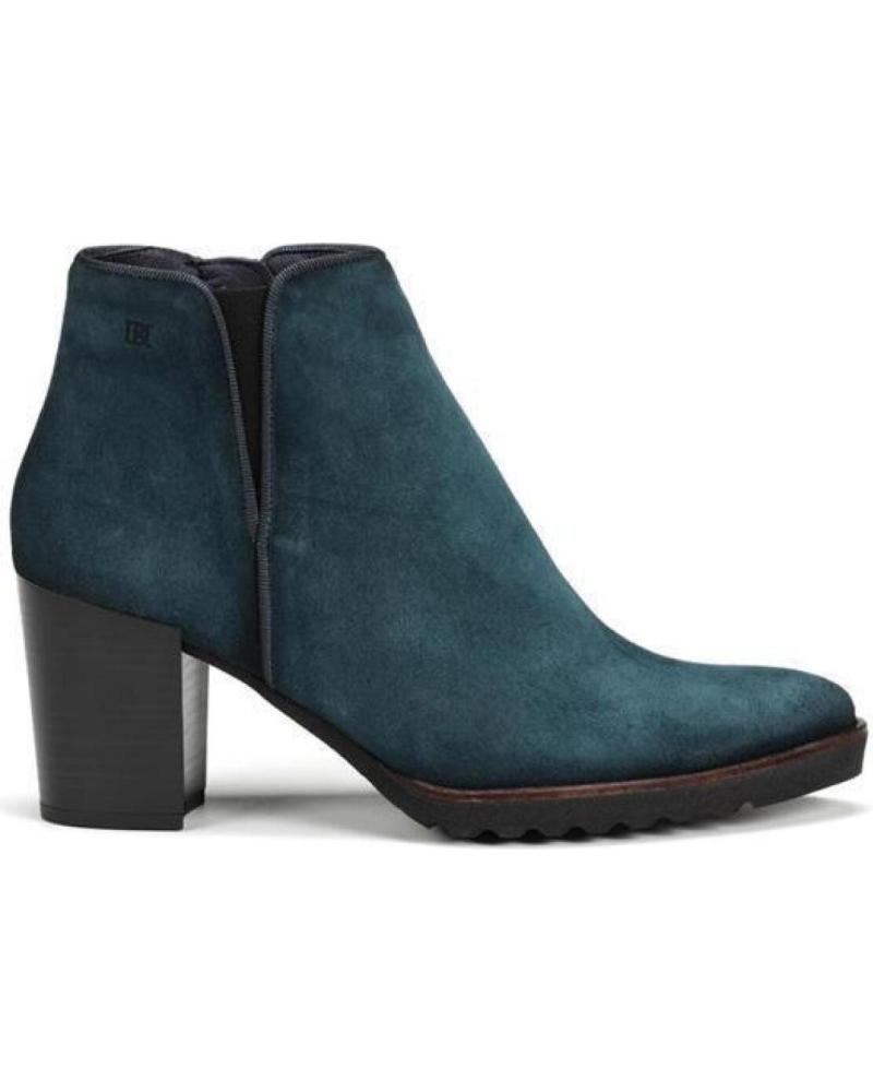Stiefel für Damen DORKING BOTINES D7224 THAIS PETROLEO DE BY FLUCHOS AZUL