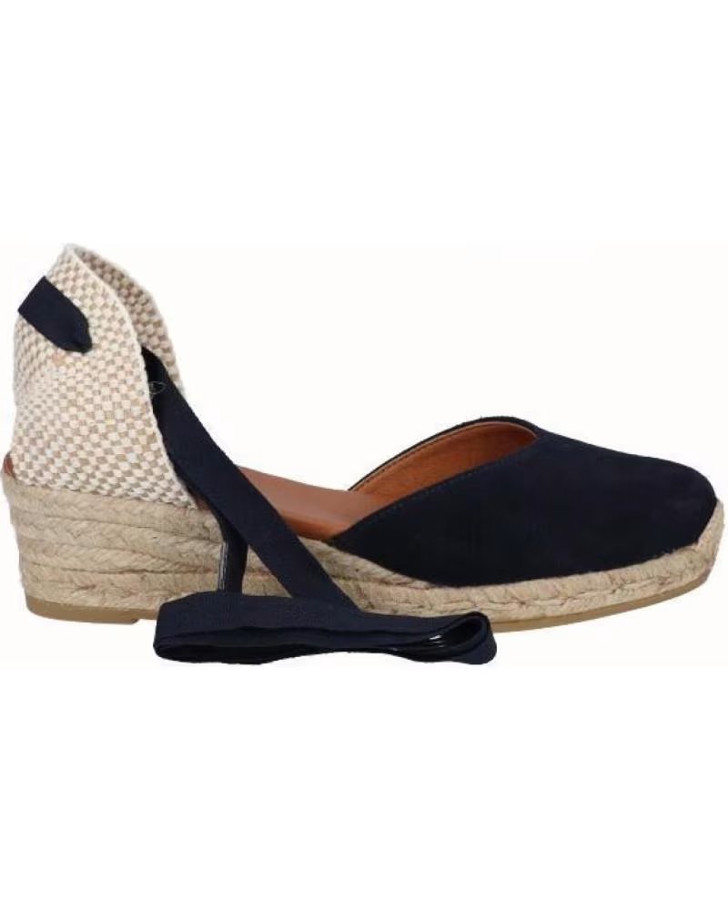 Sapatos de Mulher VIGUERA DE ALPARGATA 1761 VITELO AZUL MARINHO