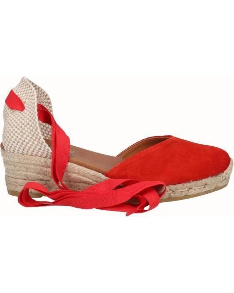 Sapatos de Mulher VIGUERA ALPARGATA 1761 VITELO ROJO