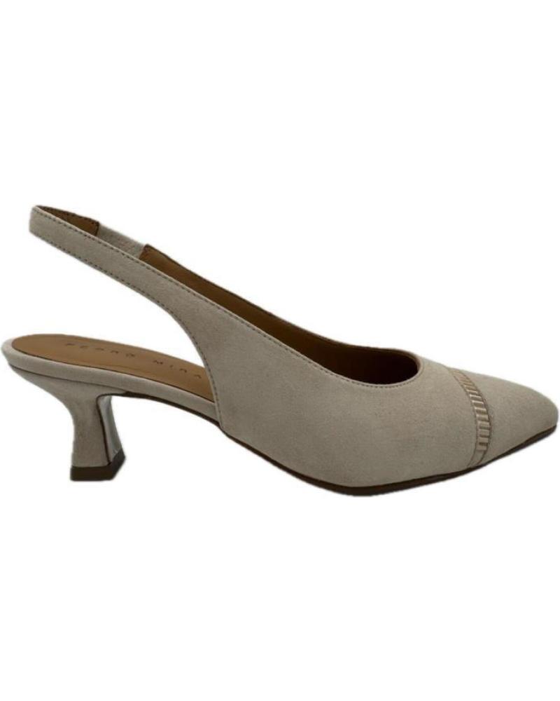 Woman Sandals PEDRO MIRALLES ZAPATO SALON ELASTICO HABANA DE BEIGE