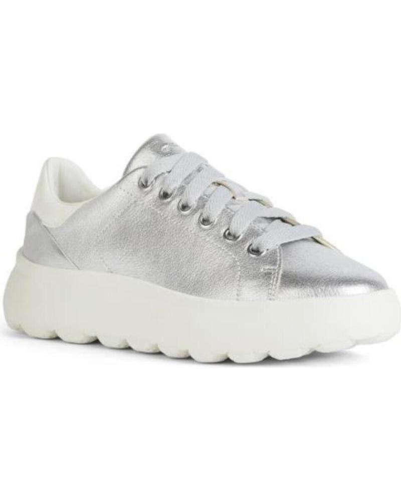 Sportivo per Donna GEOX DEPORTIVO SPHERICA PLATA DE PLATEADO