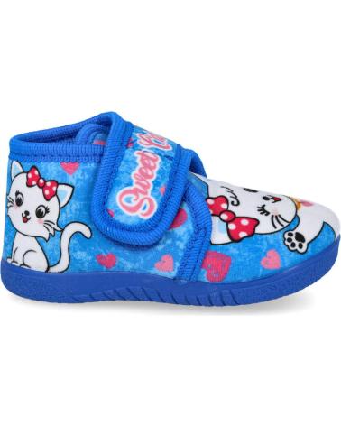 Pantofole per Bambina e Bambino L&R SHOES ALCALDE 16600 ZAPATILLAS DE CASA NINA AZULON