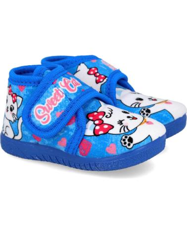 Pantofole per Bambina e Bambino L&R SHOES ALCALDE 16600 ZAPATILLAS DE CASA NINA AZULON