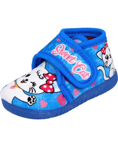 Pantofole per Bambina e Bambino L&R SHOES ALCALDE 16600 ZAPATILLAS DE CASA NINA AZULON
