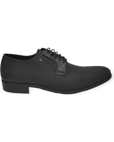 Zapatos de Hombre BECOOL ZAPATO PIEL CALADO NEGRO