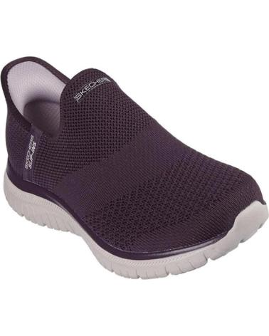 Sportif pour Femme SKECHERS SNEAKERS VIRTUE-SLEEK MUJER BURDEOS ROJO