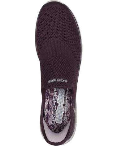 Sportif pour Femme SKECHERS SNEAKERS VIRTUE-SLEEK MUJER BURDEOS ROJO