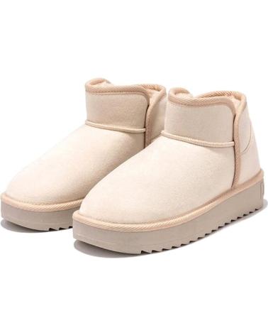 Stivaletti per Donna D FRANKLIN NORDIC LOW BASIC BEIGE