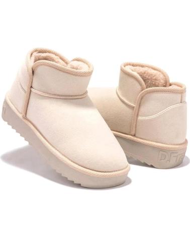 Stivaletti per Donna D FRANKLIN NORDIC LOW BASIC BEIGE