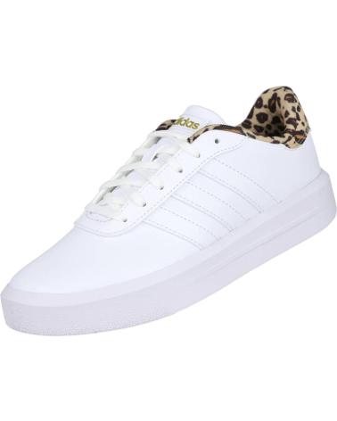 Sportivo per Donna ADIDAS IG8609 COURT PLATFORM ZAPATILLAS MUJER BLANCO