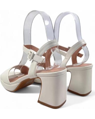 Sandales pour Femme TIMBOS SANDALIA TACON PLATAFORMA NOVIA 130787 BLANCO