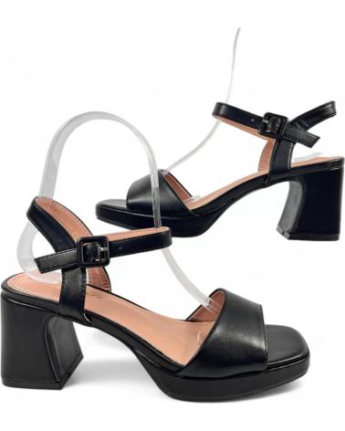 Sandales pour Femme TIMBOS SANDALIA TACON FIESTA MUJER 130786 NEGRO