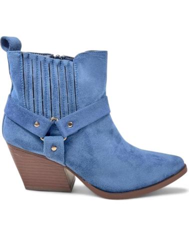 Stiefel für Damen TIMBOS BOTIN COWBOY DE MUJER MARINO 130782 AZUL