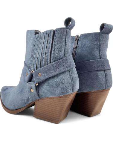 Stiefel für Damen TIMBOS BOTIN COWBOY DE MUJER MARINO 130782 AZUL