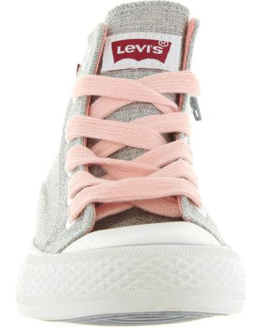 Sportif pour Femme et Fille et Garçon LEVIS VTRU0007T TRUCKER HI 0050 SILVER