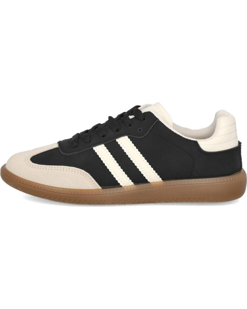 Sportivo per Donna L&R SHOES LR SHOES 24006 ZAPATILLAS CASUAL DE MUJER NEGRO