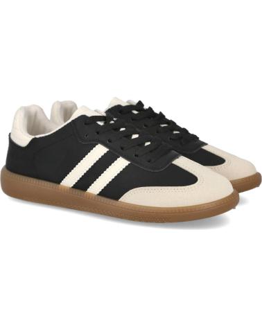 Sportivo per Donna L&R SHOES LR SHOES 24006 ZAPATILLAS CASUAL DE MUJER NEGRO
