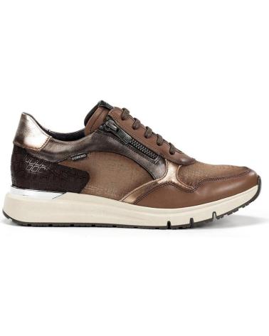 Sneaker für Damen DORKING SERENA D9213 TAUPE