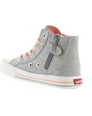 Sportif pour Femme et Fille et Garçon LEVIS VTRU0007T TRUCKER HI 0050 SILVER