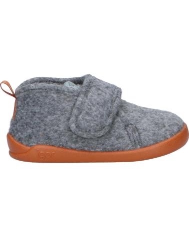 Calzado de casa de Niño IGOR W10308-215 HOMIE GRIS-CARAMELO