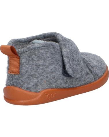 Calzado de casa de Niño IGOR W10308-215 HOMIE GRIS-CARAMELO