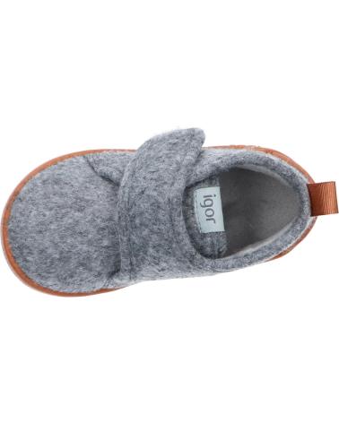 Calzado de casa de Niño IGOR W10308-215 HOMIE GRIS-CARAMELO