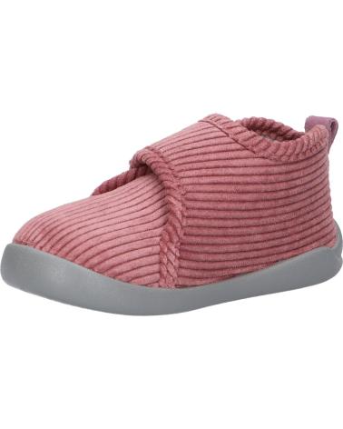 Calzado de casa de Niña IGOR W10310-010 HOMIE PANA ROSA