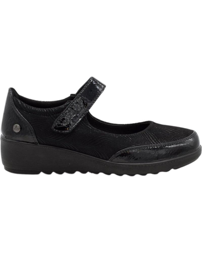 Sabrinas de Mulher AMARPIES MANOLETINAS DE MUJER ATL27024 EN NEGRO