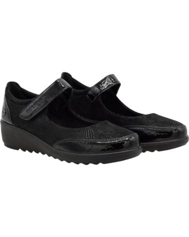 Sabrinas de Mulher AMARPIES MANOLETINAS DE MUJER ATL27024 EN NEGRO