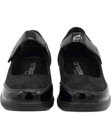 Sabrinas de Mulher AMARPIES MANOLETINAS DE MUJER ATL27024 EN NEGRO
