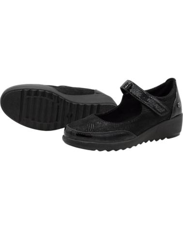 Sabrinas de Mulher AMARPIES MANOLETINAS DE MUJER ATL27024 EN NEGRO