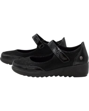 Sabrinas de Mulher AMARPIES MANOLETINAS DE MUJER ATL27024 EN NEGRO