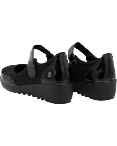 Sabrinas de Mulher AMARPIES MANOLETINAS DE MUJER ATL27024 EN NEGRO