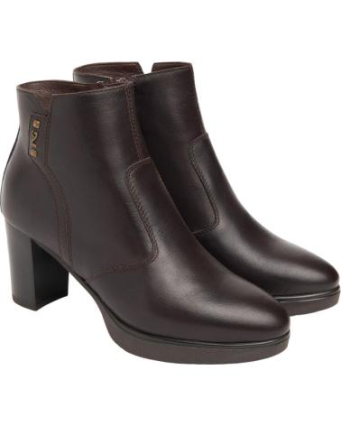 Botins de Mulher NERO GIARDINI GUANTO PU LESINA L16720 I411200D MARRN MARRóN