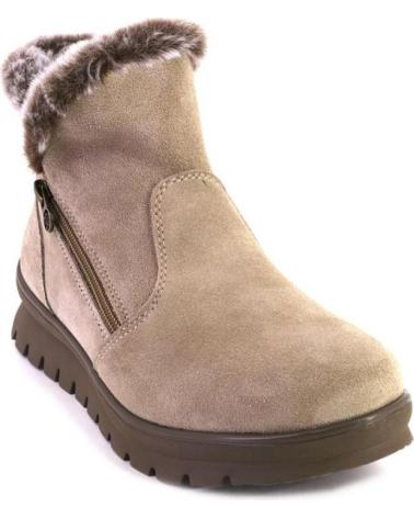 Botins de Mulher TREINTAS M4264 BOTINES DE MUJER ANTE SERRAJE TAUPE