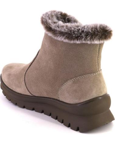 Botins de Mulher TREINTAS M4264 BOTINES DE MUJER ANTE SERRAJE TAUPE