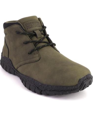 Man Mid boots DOCKERS 55IE006 BOTAS DE HOMBRE PIEL KAKI