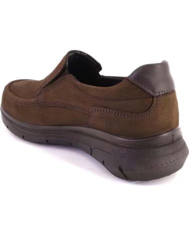Man Mocasines LUISETTI 36118 MOCASINES DE HOMBRE MARRON NOBUK MARRON