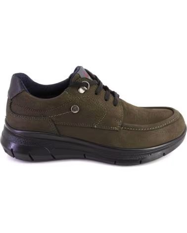Man shoes LUISETTI 36119 ZAPATOS CON CORDONES DE HOMBRE VERDE NOBUK VERDE