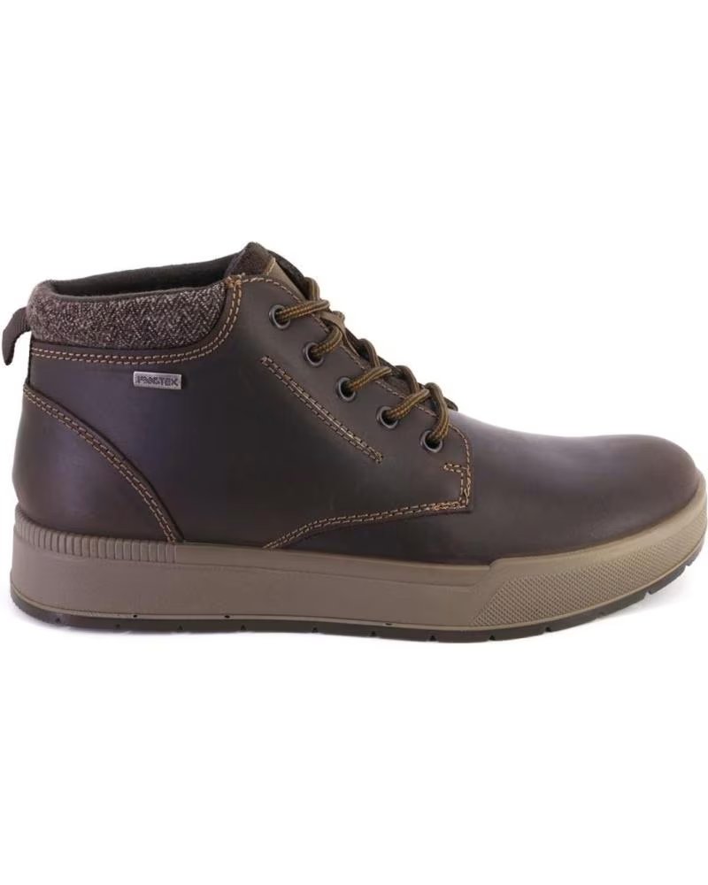 Boots für Herren IMAC 652078 BOTAS DE HOMBRE MARRON PIEL MARRON