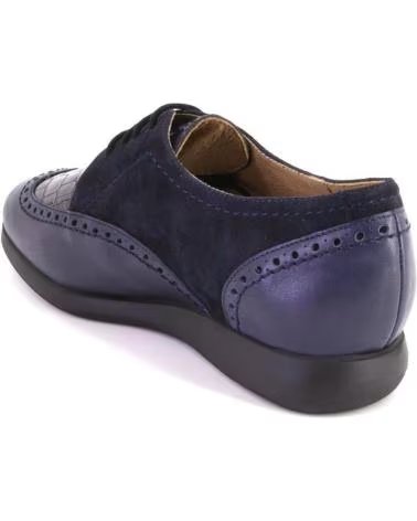 Woman shoes PIESANTO 235540 ZAPATOS CON CORDONES DE MUJER AZUL MARINO PI AZUL MARINO