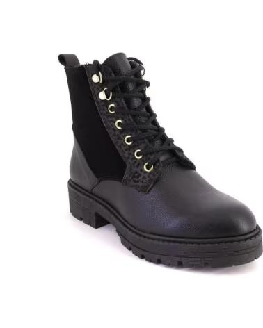 Woman Mid boots NIVAL LANDA BOTINES DE MUJER NEGRO PIEL NEGRO