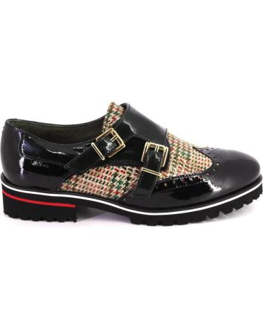 Zapatos de Mujer NIVAL TERESA ZAPATOS DE MUJER PIEL NEGRO Y VERDE