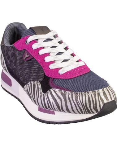 Sportif pour Femme YUMAS BONNIE ZAPATILLAS CASUAL DE MUJER ORO GRIS