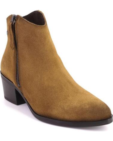 Botines de Mujer KAOLA 3050SERRAJE BOTINES DE MUJER CUERO ANTE SERRAJE CUERO