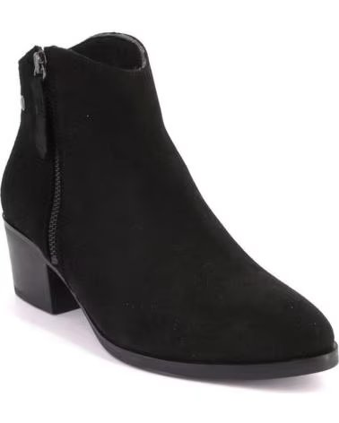 Stivaletti per Donna KAOLA 3050SERRAJE BOTINES DE MUJER NEGRO ANTE SERRAJE NEGRO